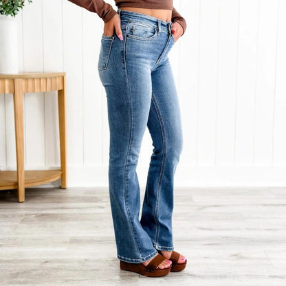 Meetdex bootcut superstretch highwaist Jeans | 1+1 Gratis