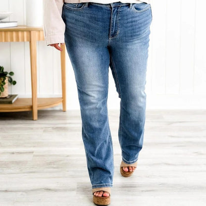 Meetdex bootcut superstretch highwaist Jeans | 1+1 Gratis