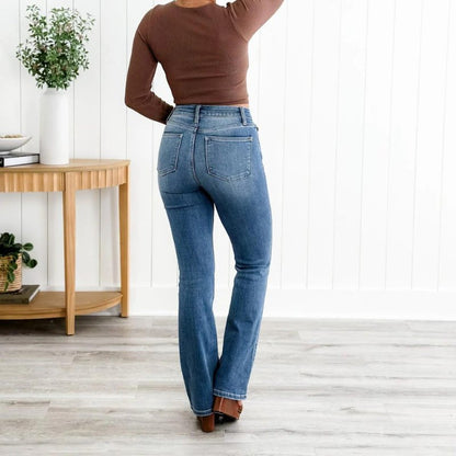 Meetdex bootcut superstretch highwaist Jeans | 1+1 Gratis